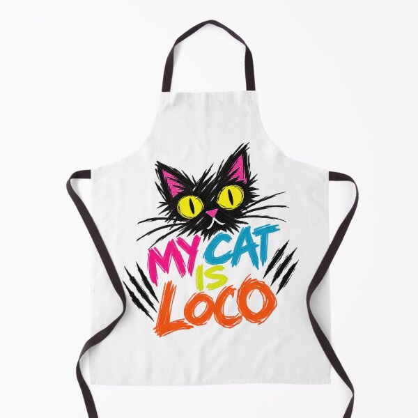 Item preview, My Cat Is Loco – Crazy Colorful Graffiti Cat designed and sold by UrbanStatic.