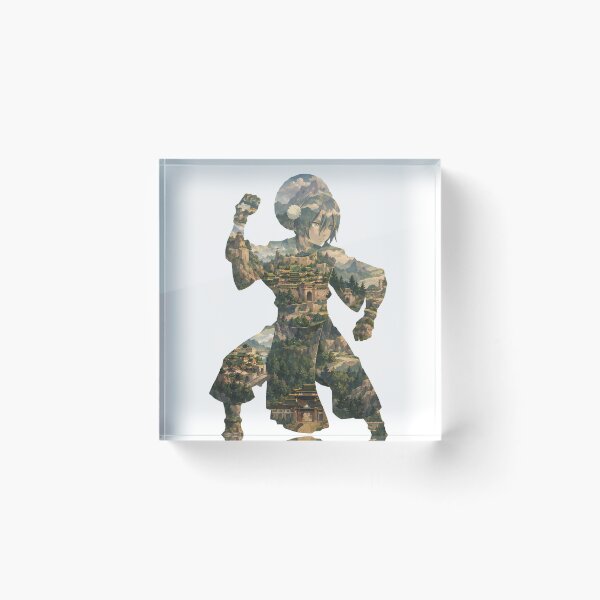 Item preview, Toph - Paisaje del Reino Tierra designed and sold by AshenEclipse.