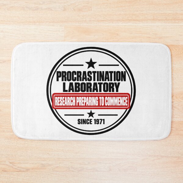 Item preview, Procrastination Laboratory — Research Preparing to Commence Since 1971 designed and sold by BB Design Garage.