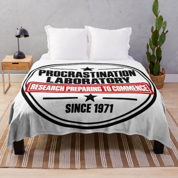 Item preview, Procrastination Laboratory — Research Preparing to Commence Since 1971 designed and sold by BB Design Garage.