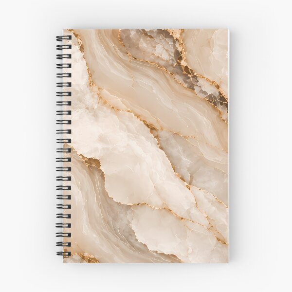 Artikelvorschau, Cream and Gold Agate Marble Pattern entworfen und verkauft von VOLLOS.
