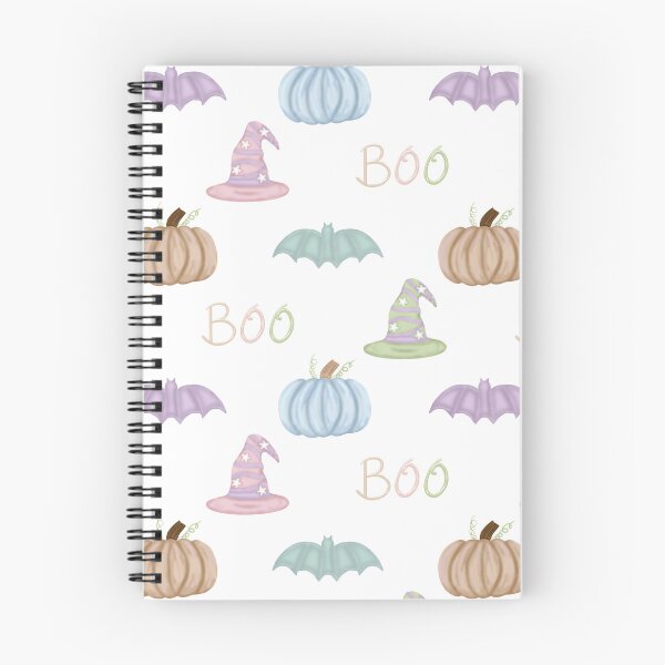 Item preview, Pastel Halloween Collection with Witches Hats, Pumpkins and Bats designed and sold by Purposely Designed.
