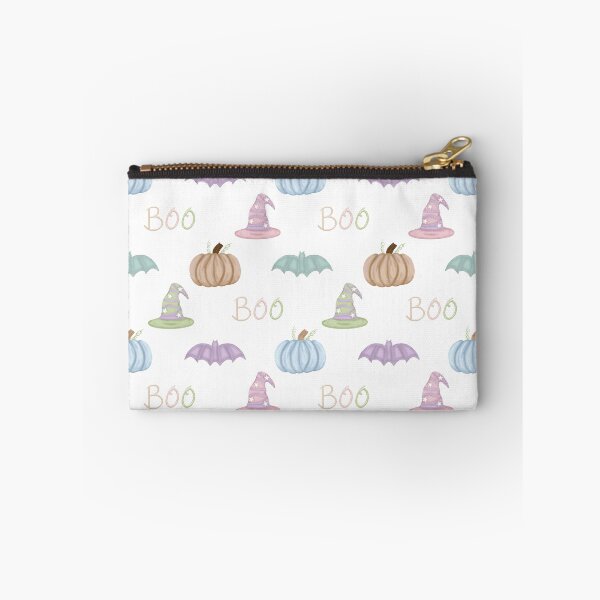 Item preview, Pastel Halloween Collection with Witches Hats, Pumpkins and Bats designed and sold by Purposely Designed.