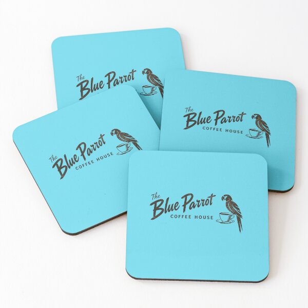 Item preview, The Blue Parrot Coffee House designed and sold by pmwilliams.