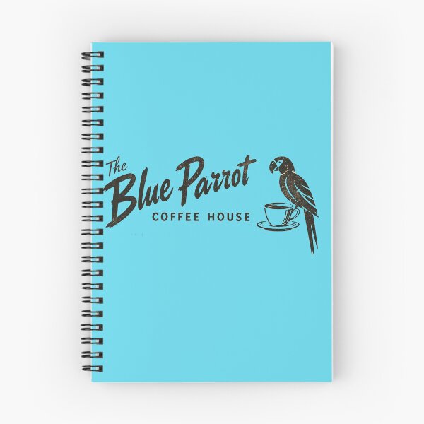 Item preview, The Blue Parrot Coffee House designed and sold by pmwilliams.