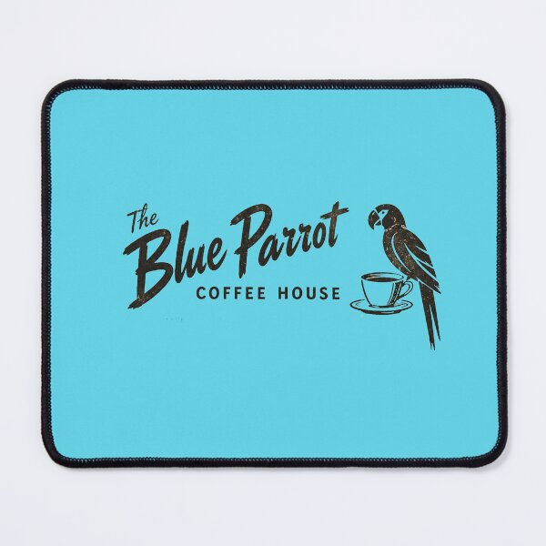 Item preview, The Blue Parrot Coffee House designed and sold by pmwilliams.