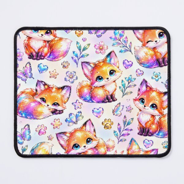 Item preview, Iridescent Metallic Foxes designed and sold by Axokris.