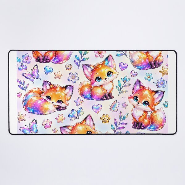 Item preview, Iridescent Metallic Foxes designed and sold by Axokris.