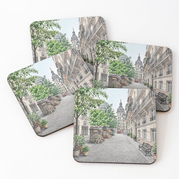 Item preview, Buenos Aires Argentina Watercolor – Cityscape Travel Art designed and sold by POSTERIOCREW.