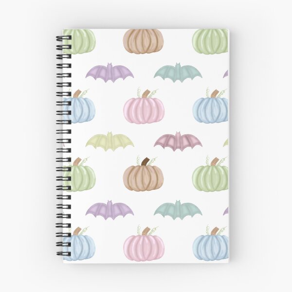 Item preview, Pastel Halloween Collection with Pumpkins and Bats designed and sold by Purposely Designed.