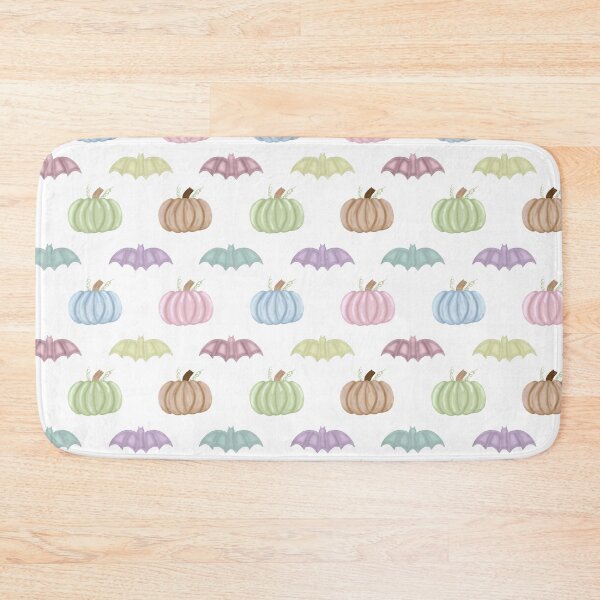 Item preview, Pastel Halloween Collection with Pumpkins and Bats designed and sold by Purposely Designed.