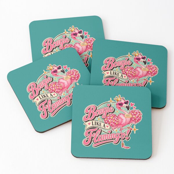 Item preview, BOUGIE LIKE A FLAMINGO! BY NAGGINGSTICKERSCO. BOUGIE LIKE FIFI! PINK FLAMINGO! COLLECTION | GREEN Edition | No.01 designed and sold by LaMaisonOfMY.