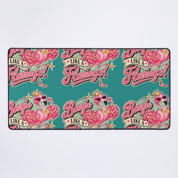 Item preview, BOUGIE LIKE A FLAMINGO! BY NAGGINGSTICKERSCO. BOUGIE LIKE FIFI! PINK FLAMINGO! COLLECTION | GREEN Edition | No.01 designed and sold by LaMaisonOfMY.