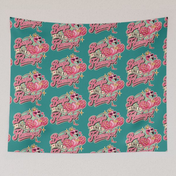 Item preview, BOUGIE LIKE A FLAMINGO! BY NAGGINGSTICKERSCO. BOUGIE LIKE FIFI! PINK FLAMINGO! COLLECTION | GREEN Edition | No.01 designed and sold by LaMaisonOfMY.