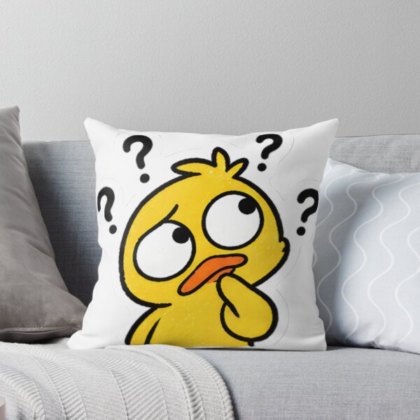 Item preview, Confused Duck - Funny Question Mark Meme designed and sold by Duck lovers.