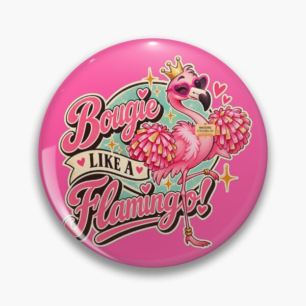 Item preview, BOUGIE LIKE A FLAMINGO! BY NAGGINGSTICKERSCO. BOUGIE LIKE FIFI! PINK FLAMINGO! COLLECTION | ELECTRIC PINK Edition | No.01 designed and sold by LaMaisonOfMY.