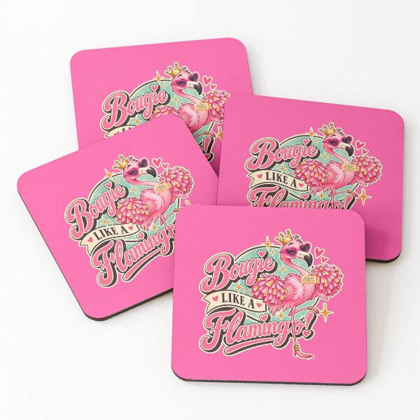 Item preview, BOUGIE LIKE A FLAMINGO! BY NAGGINGSTICKERSCO. BOUGIE LIKE FIFI! PINK FLAMINGO! COLLECTION | ELECTRIC PINK Edition | No.01 designed and sold by LaMaisonOfMY.