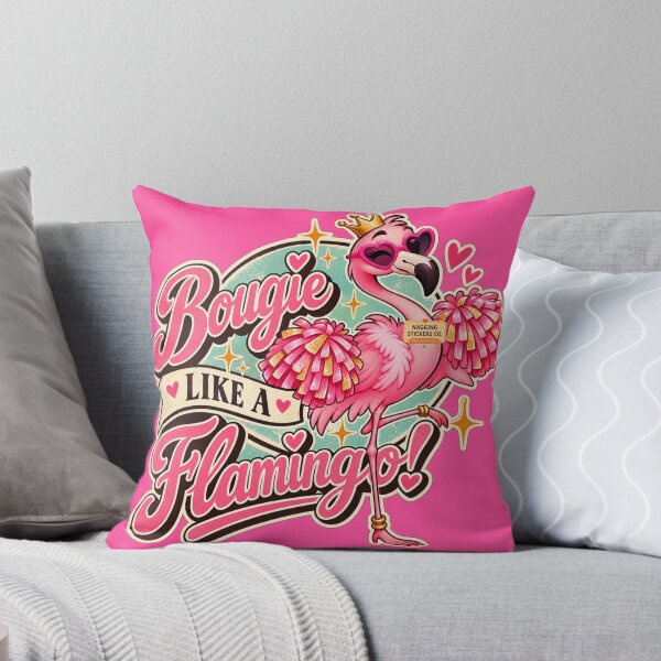 Item preview, BOUGIE LIKE A FLAMINGO! BY NAGGINGSTICKERSCO. BOUGIE LIKE FIFI! PINK FLAMINGO! COLLECTION | ELECTRIC PINK Edition | No.01 designed and sold by LaMaisonOfMY.