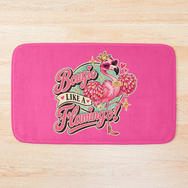 Item preview, BOUGIE LIKE A FLAMINGO! BY NAGGINGSTICKERSCO. BOUGIE LIKE FIFI! PINK FLAMINGO! COLLECTION | ELECTRIC PINK Edition | No.01 designed and sold by LaMaisonOfMY.