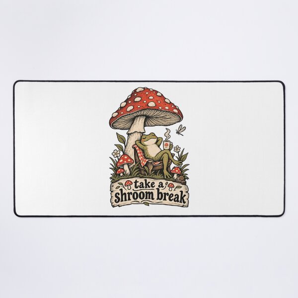 Item preview, Take a Shroom Break Frog designed and sold by tollaru.