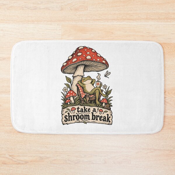 Item preview, Take a Shroom Break Frog designed and sold by tollaru.