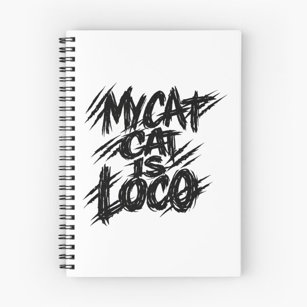 Item preview, My Cat Is Loco –  Chaotic Punk Handwritten Typography designed and sold by UrbanStatic.