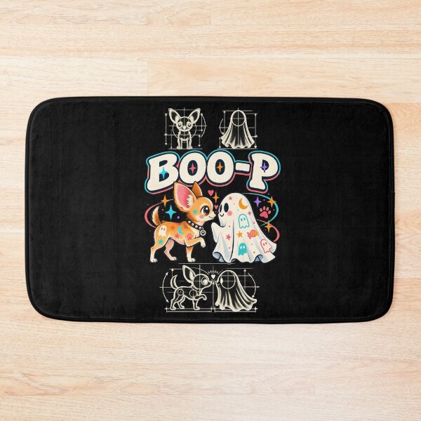 Item preview, Retro Blueprint Chihuahua and Ghost BOO-P designed and sold by AmiGraph.