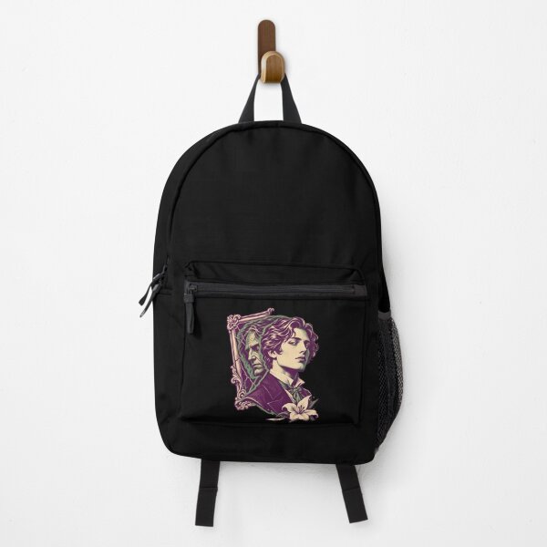 Item preview, Dorian Gray Split Portrait in Purple and Green designed and sold by Fenay Designs.