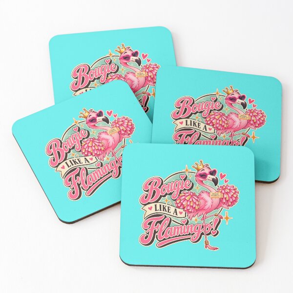Item preview, BOUGIE LIKE A FLAMINGO! BY NAGGINGSTICKERSCO. BOUGIE LIKE FIFI! PINK FLAMINGO! COLLECTION | AQUA Edition | No.01 designed and sold by LaMaisonOfMY.