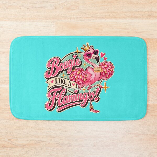 Item preview, BOUGIE LIKE A FLAMINGO! BY NAGGINGSTICKERSCO. BOUGIE LIKE FIFI! PINK FLAMINGO! COLLECTION | AQUA Edition | No.01 designed and sold by LaMaisonOfMY.