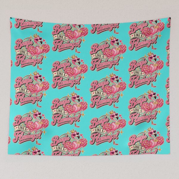Item preview, BOUGIE LIKE A FLAMINGO! BY NAGGINGSTICKERSCO. BOUGIE LIKE FIFI! PINK FLAMINGO! COLLECTION | AQUA Edition | No.01 designed and sold by LaMaisonOfMY.