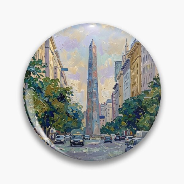 Item preview, Buenos Aires Argentina Travel Print – Obelisco Wall Art designed and sold by POSTERIOCREW.