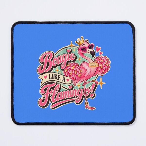 Item preview, BOUGIE LIKE A FLAMINGO! BY NAGGINGSTICKERSCO. BOUGIE LIKE FIFI! PINK FLAMINGO! COLLECTION | ELECTRIC BLUE Edition | No.01 designed and sold by LaMaisonOfMY.