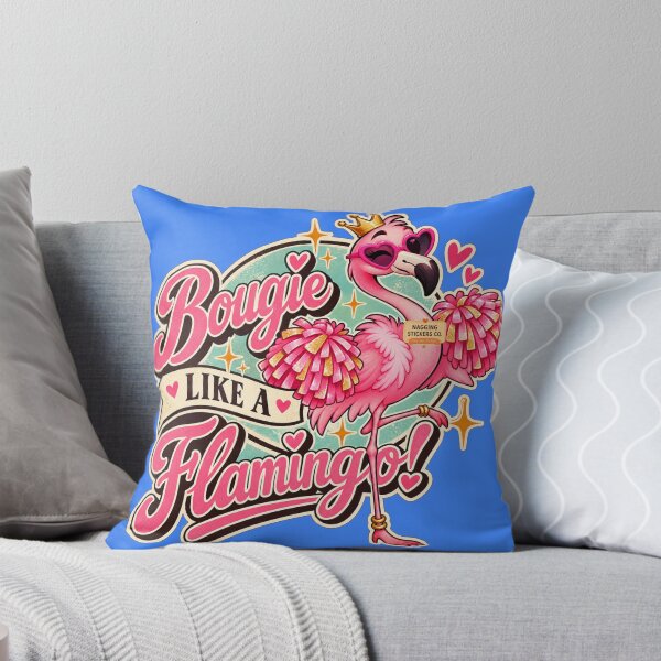 Item preview, BOUGIE LIKE A FLAMINGO! BY NAGGINGSTICKERSCO. BOUGIE LIKE FIFI! PINK FLAMINGO! COLLECTION | ELECTRIC BLUE Edition | No.01 designed and sold by LaMaisonOfMY.