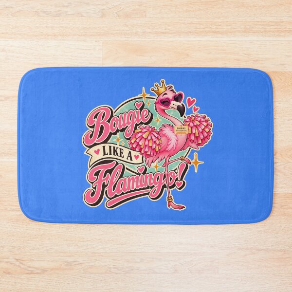 Item preview, BOUGIE LIKE A FLAMINGO! BY NAGGINGSTICKERSCO. BOUGIE LIKE FIFI! PINK FLAMINGO! COLLECTION | ELECTRIC BLUE Edition | No.01 designed and sold by LaMaisonOfMY.