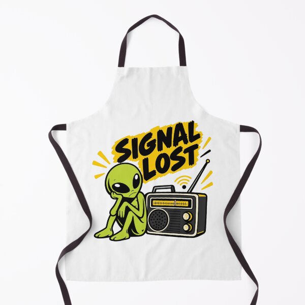 Item preview, Signal Lost Alien Retro Radio Sci Fi designed and sold by DesignGraphica.