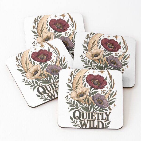 Item preview, Quietly Wild Botanical Floral Vintage Nature Design designed and sold by Pixel & Ponder.