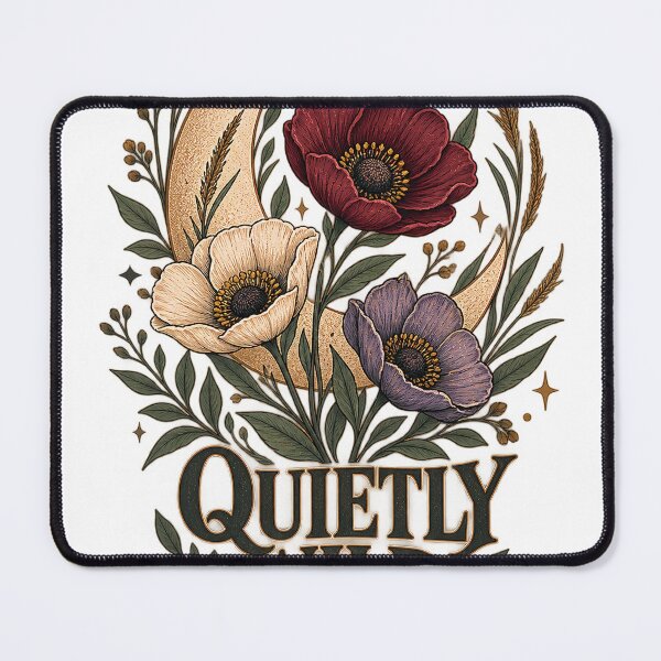 Item preview, Quietly Wild Botanical Floral Vintage Nature Design designed and sold by Pixel & Ponder.