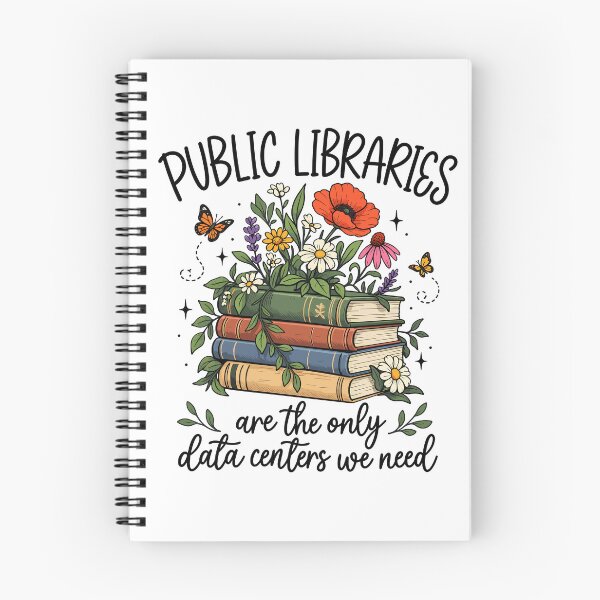 Item preview, Public Libraries Are The Only Data Centers We Need designed and sold by roni-harbor.