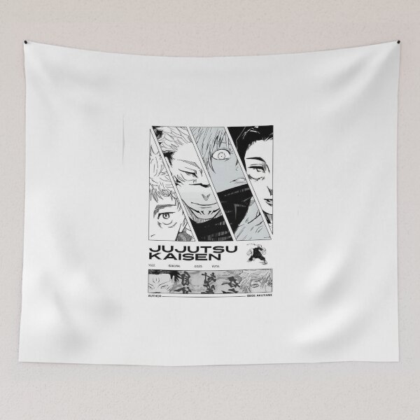 Item preview, Jujutsu Kaisen Main Characters Manga Panels Poster designed and sold by Simply kings.