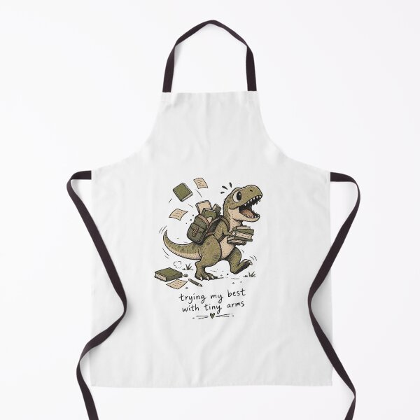 Item preview, Dinosaur Reading With Tiny Arms designed and sold by tollaru.