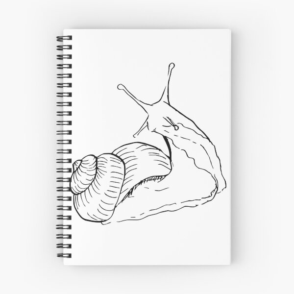 Item preview, Linocut look snail designed and sold by Cheeshka.