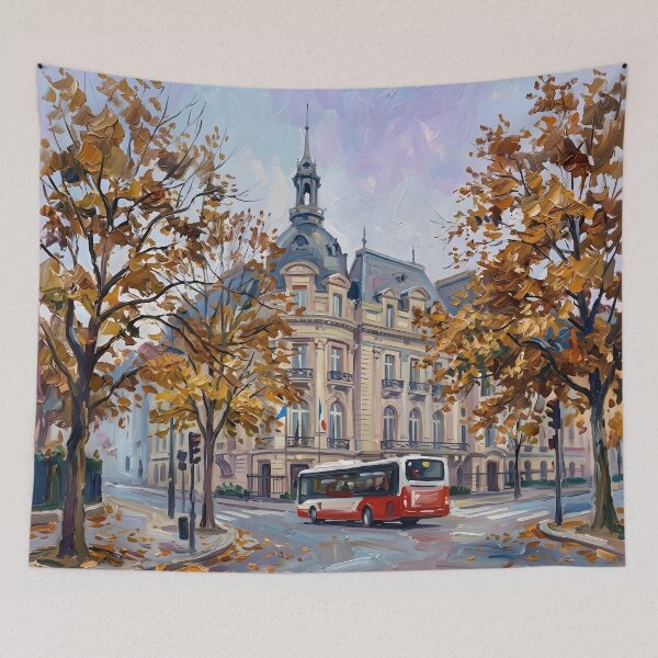 Item preview, Buenos Aires Argentina Travel Print – Autumn Cityscape Wall Art designed and sold by POSTERIOCREW.