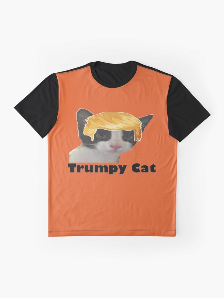 Alternate view of Trumpy Cat Graphic T-Shirt