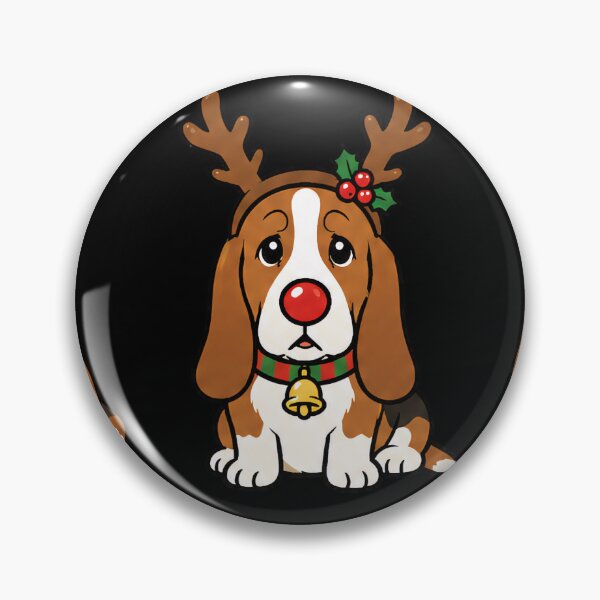 Item preview, Funny Basset Hound Dog Christmas Holiday Xmas Mom Dad designed and sold by rafaeltto.