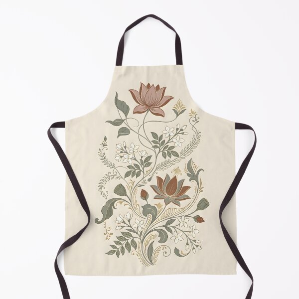 Item preview, Indian Botanical Lotus Wall Art designed and sold by hutofdesigns.
