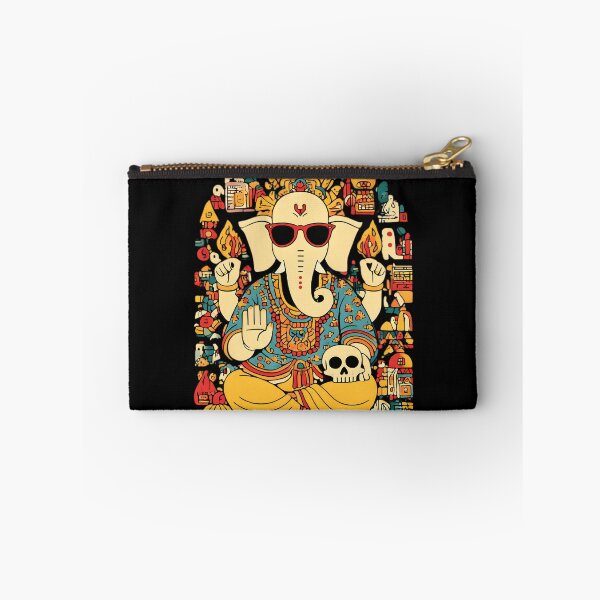 Item preview, Cool Elephant Halloween Archway Pumpkin Skull Yellow Pants Pop Art designed and sold by PANNARUK THAILAND.