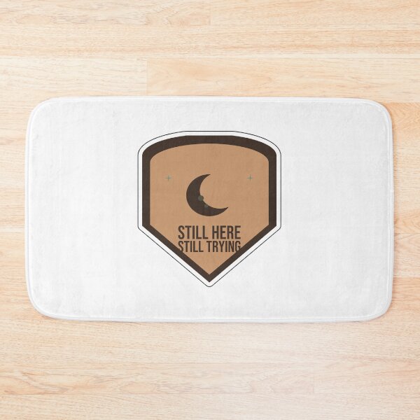 Item preview, Still Here Still Trying - Self Care Sticker designed and sold by ClipCanvas.