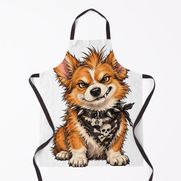 Item preview, Punk Rock Corgi Dog designed and sold by Steele-Art.
