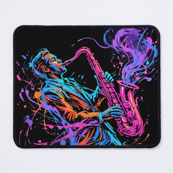 Item preview, Saxophonist designed and sold by Surprised Hen.